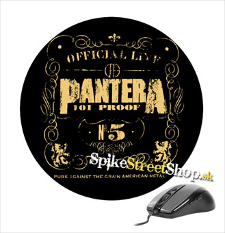 Podložka pod myš PANTERA - 101 Proof - okrúhla