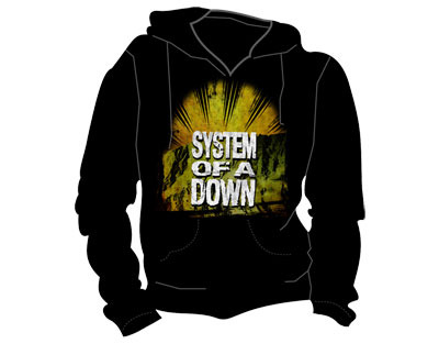 SYSTEM OF A DOWN - Sun - čierna pánska mikina
