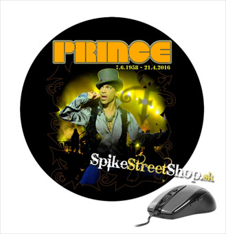Podložka pod myš PRINCE - Portrait - okrúhla