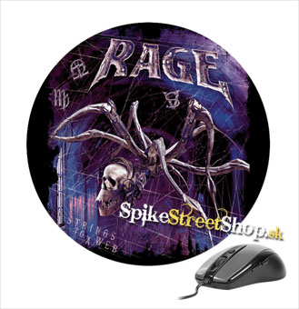 Podložka pod myš RAGE - Strings To A Web - okrúhla