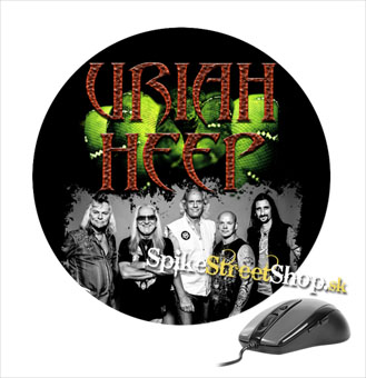 Podložka pod myš URIAH HEEP - Band - okrúhla