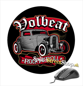Podložka pod myš VOLBEAT - Rock´n´Roll - okrúhla