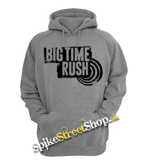 BIG TIME RUSH - šedá pánska mikina