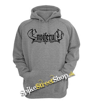 ENSIFERUM - Logo - šedá pánska mikina