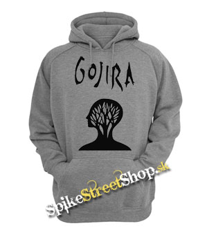 GOJIRA - Crest - šedá pánska mikina