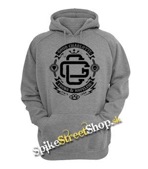 GOOD CHARLOTTE - Crest - šedá pánska mikina