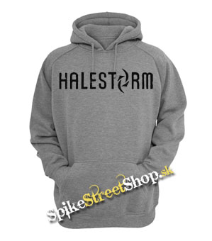HALESTORM - Logo - šedá pánska mikina