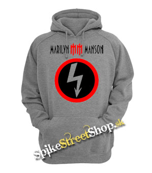 MARILYN MANSON - The Cult - šedá pánska mikina