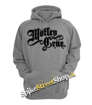 MOTLEY CRUE - Logo - šedá pánska mikina