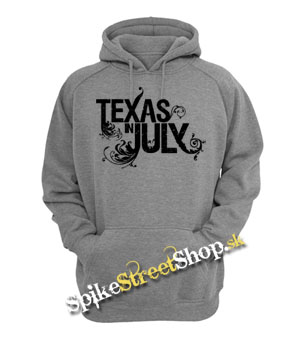 TEXAS IN JULY - šedá pánska mikina