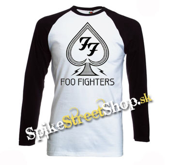 FOO FIGHTERS - Logo - pánske tričko s dlhými rukávmi