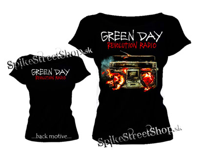 GREEN DAY - Revolution Radio - dámske tričko