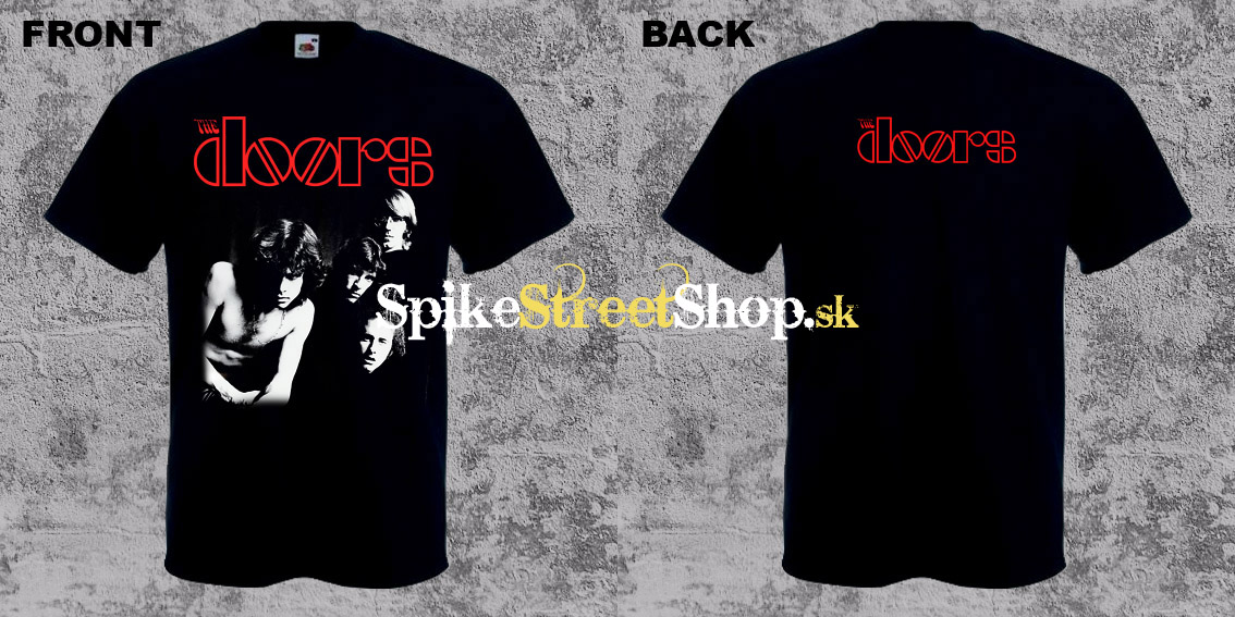 DOORS - Band - čierne pánske tričko