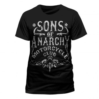 SONS OF ANARCHY - Motorcycle Club - čierne pánske tričko