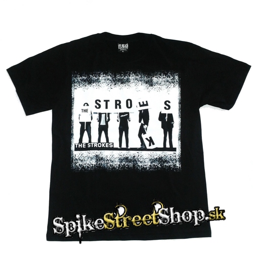 STROKES - Head Cut - čierne pánske tričko