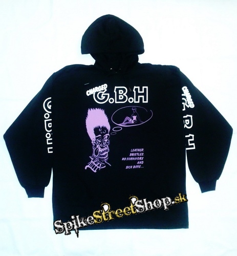 GBH - Charged - čierna pánska mikina