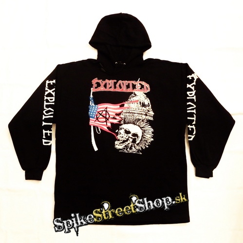 EXPLOITED - Anarchy In America - čierna pánska mikina
