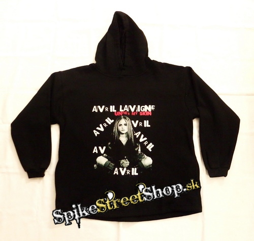 AVRIL LAVIGNE - Under My Skin - čierna pánska mikina