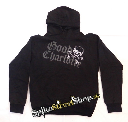 GOOD CHARLOTTE - Skull - čierna pánska mikina