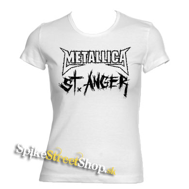 METALLICA - St.Anger - biele dámske tričko