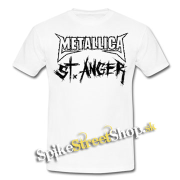 METALLICA - St.Anger - biele pánske tričko
