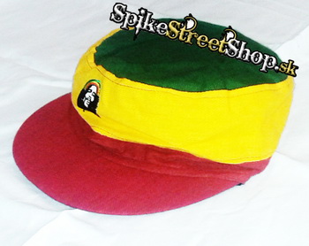 RASTA CADET CAP - Bob Marley - šiltovka