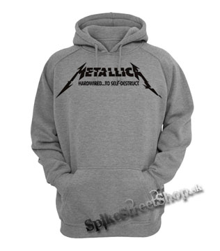 METALLICA - Hardwired...To Self-Destruct - šedá pánska mikina