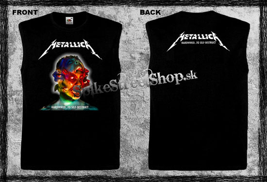 METALLICA - Hardwired...To Self-Destruct - čierne pánske tričko bez rukávov