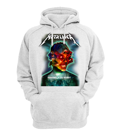 METALLICA - Hardwired...To Self-Destruct - šedá pánska mikina 