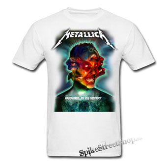 METALLICA - Hardwired...To Self-Destruct - biele pánske tričko