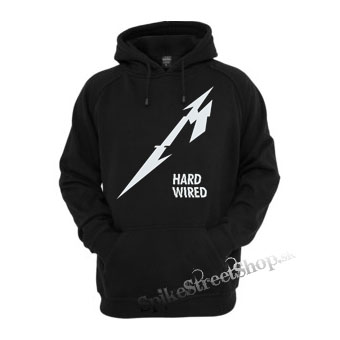 METALLICA - Hardwired Crest - čierna pánska mikina