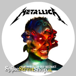 METALLICA - Hardwired...To Self-Destruct Cover - odznak