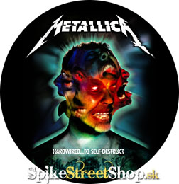 METALLICA - Hardwired...To Self-Destruct Motive 2 - odznak