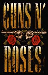 Fotonášivka GUNS N ROSES - Pištole a ružičky
