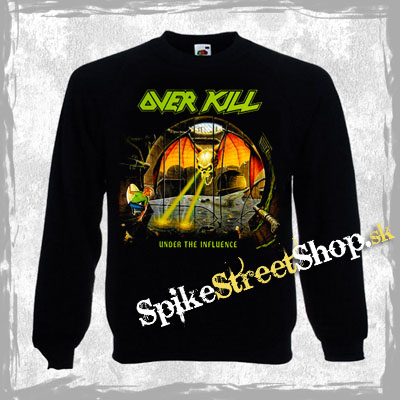 OVERKILL - Under The Influence - mikina bez kapuce