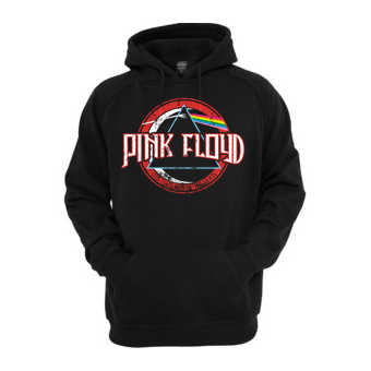 PINK FLOYD - Circular Seal - čierna pánska mikina 