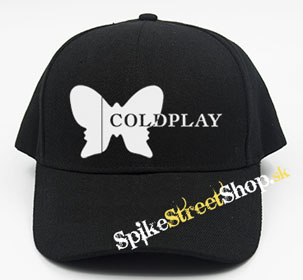 COLDPLAY - Butterfly Logo - čierna šiltovka (-30%=AKCIA)