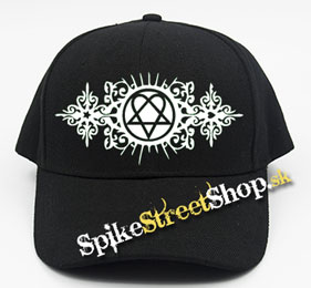 HEARTAGRAM - čierna šiltovka (-30%=AKCIA)