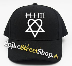 HIM HEARTAGRAM - čierna šiltovka (-30%=AKCIA)
