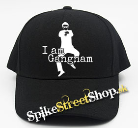 I AM GANGNAM - čierna šiltovka (-30%=AKCIA)