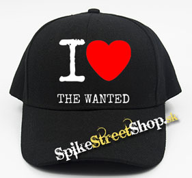 I LOVE THE WANTED - čierna šiltovka (-30%=AKCIA)