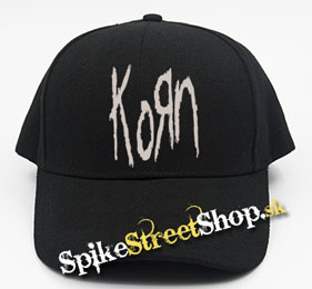 KORN - Logo - čierna šiltovka (-30%=AKCIA)