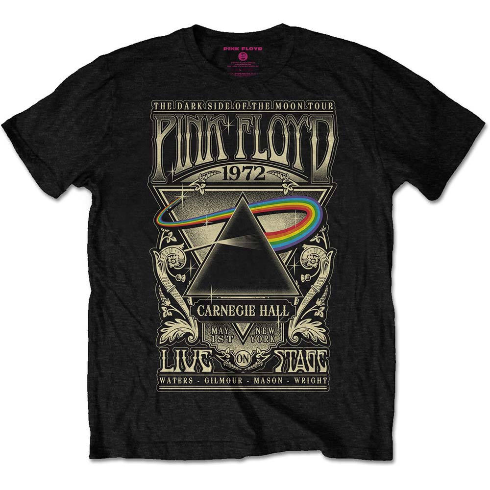 PINK FLOYD - Carnegie Hall - čierne pánske tričko
