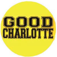 GOOD CHARLOTTE - Logo na žltom podklade - odznak