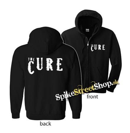THE CURE - Logo - mikina na zips