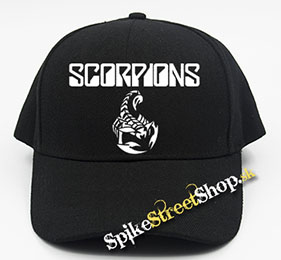 SCORPIONS - Logo - čierna šiltovka (-30%=AKCIA)