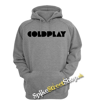 COLDPLAY - Logo - šedá pánska mikina