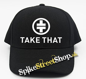 TAKE THAT - Logo - čierna šiltovka (-30%=AKCIA)