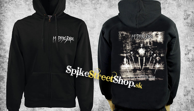 MY DYING BRIDE - A Line Of Deathless King - čierna pánska mikina na zips