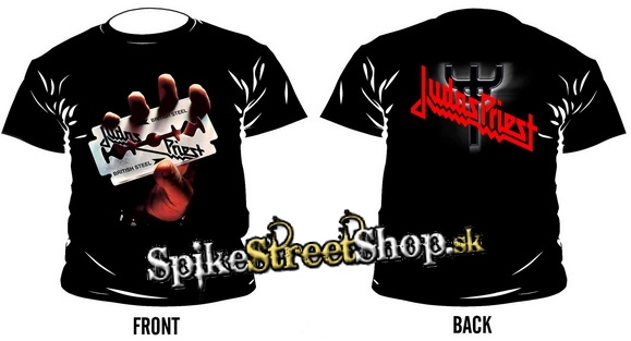 JUDAS PRIEST - British Steel - čierne pánske tričko